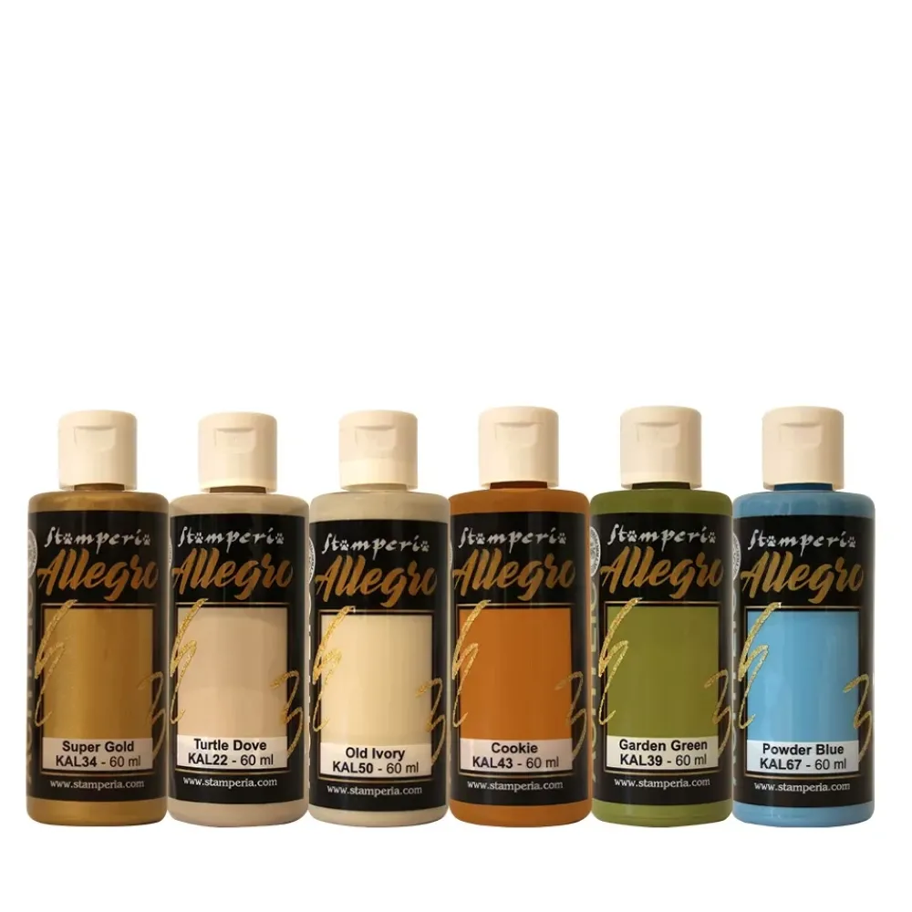 Best Kit de Pinturas Acrílicas Allegro Fortune Pinturas Acrílicas
