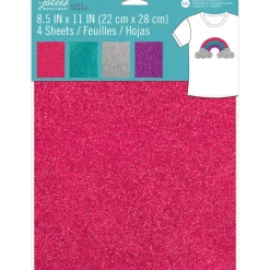 Hot Kit de transferibles para telas Bright Glitter Jolee's Boutique Silhouette