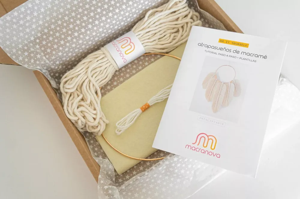 Discount Kit DIY Atrapasueños Boho de Macramé Macramé