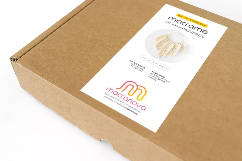 Discount Kit DIY Atrapasueños Boho de Macramé Macramé