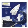 Outlet Kit Espacio Papel Maché Décopatch Niños Niños Y Regalos|Cartón Y Papel Maché