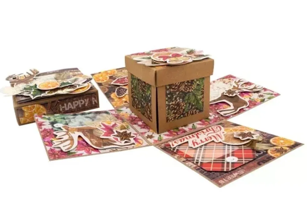 Discount Kit Explosion Gift Box Navidad