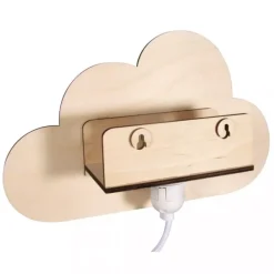 New Kit Lámpara de Madera Nube Pequeña Maderas|Lámparas