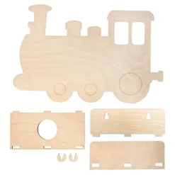 Outlet Kit Lámpara de Madera Tren Maderas|Lámparas