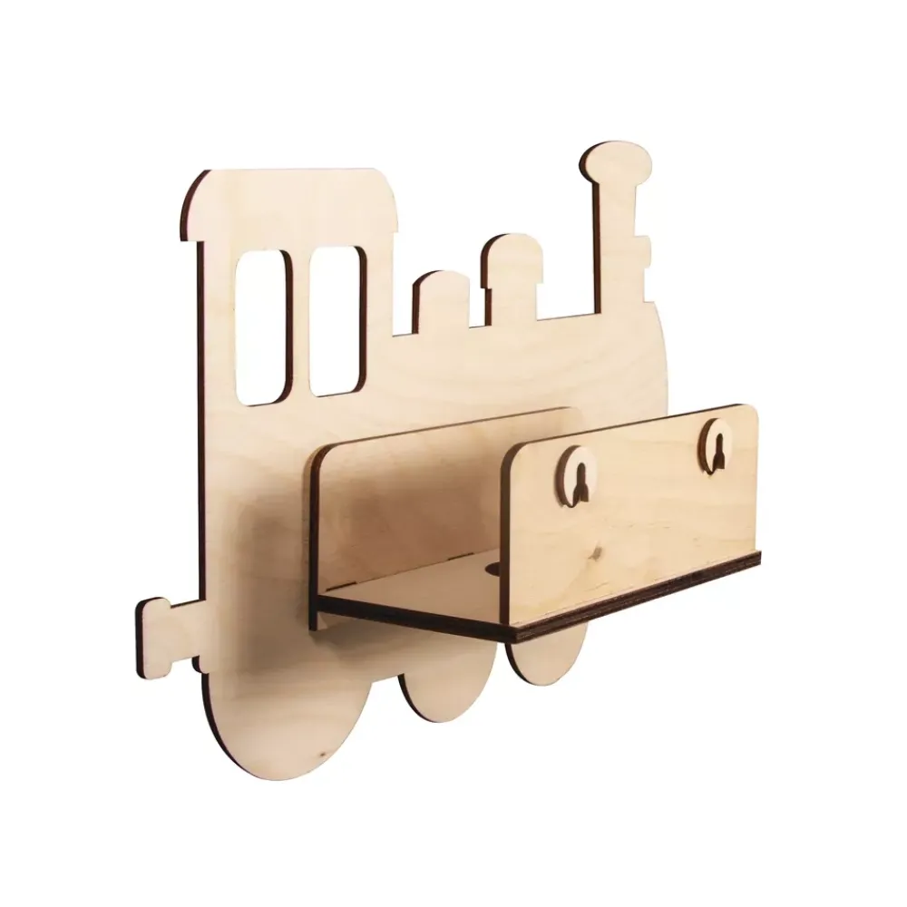 Outlet Kit Lámpara de Madera Tren Maderas|Lámparas