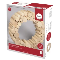 Best Kit Palos redondos de Madera Navidad