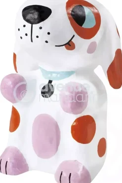 Discount Kit Papel Maché Nelson the Dog + 4 Rotuladores Niños Niños Y Regalos|Cartón Y Papel Maché