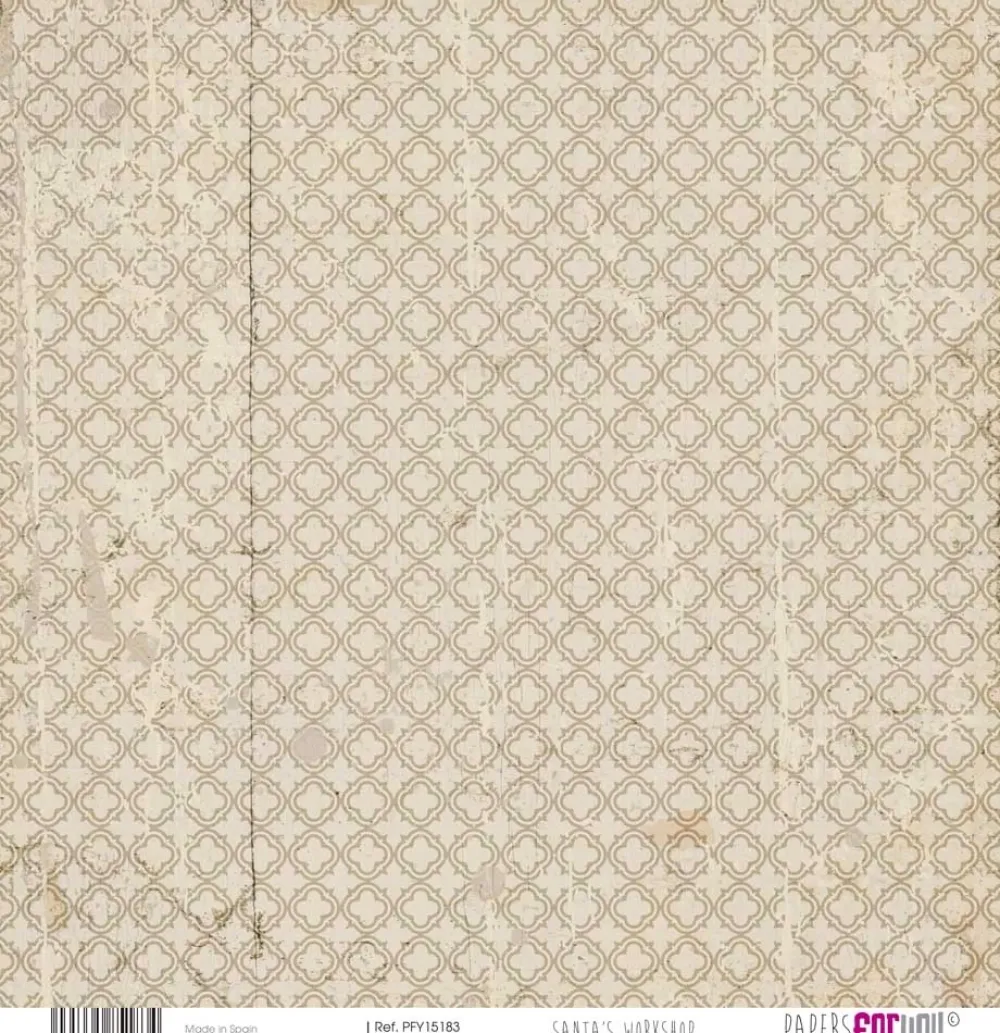 Sale Kit papeles vellum Santa's Workshop 30x30cm Navidad