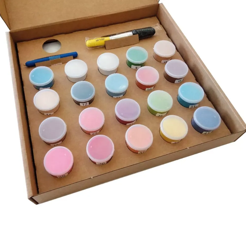Clearance Kit Pintar con Arenas de Colores Toujours Dans Mon Coeur 38x46cm Arenas