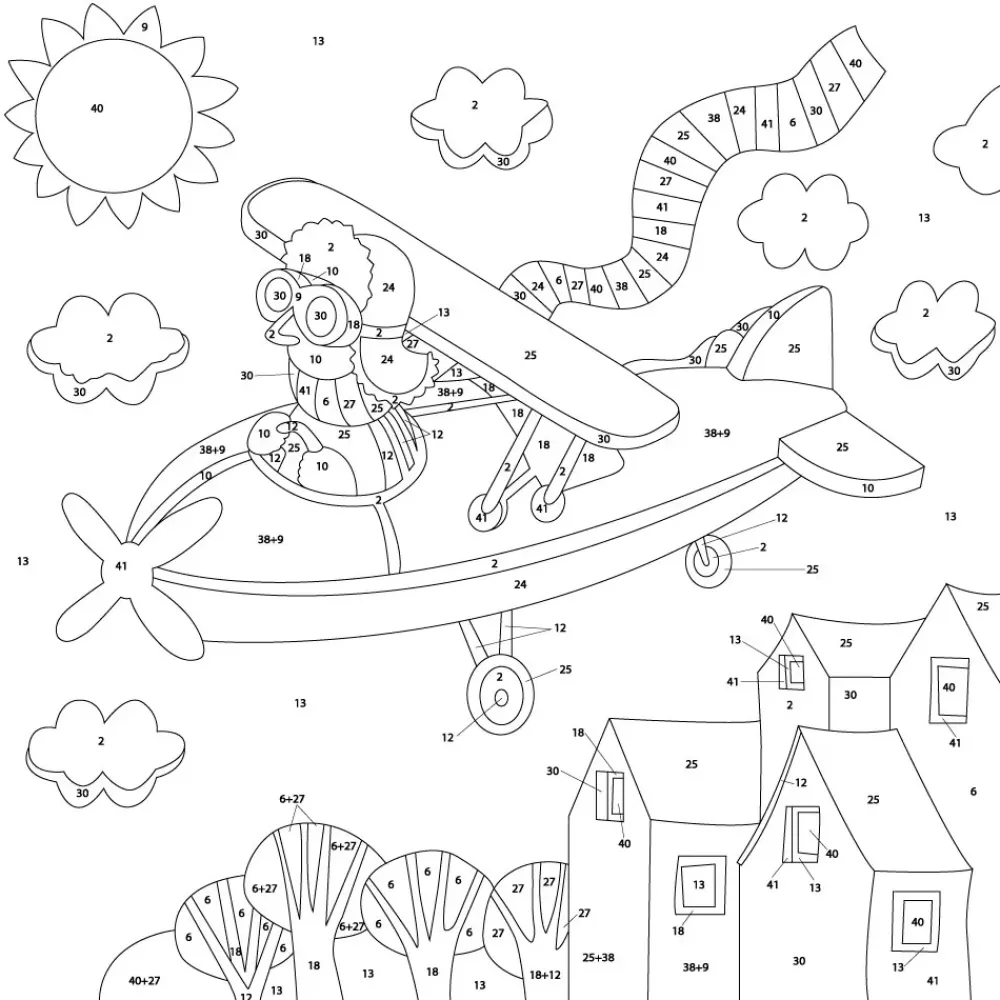 Hot Kit Pintar con Arenas de Colores Aviador 38x38cm Arenas