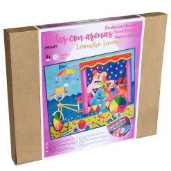 Best Kit Pintar con Arenas de Colores Circo 38x46cm Arenas