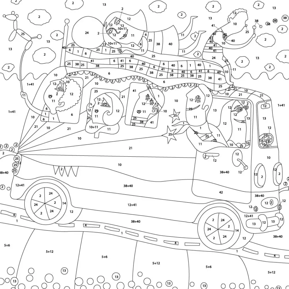 Best Kit Pintar con Arenas de Colores Excursión Bus 38x38cm Arenas