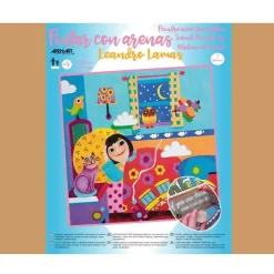 New Kit Pintar con Arenas de Colores Encomenda 38x38cm Arenas