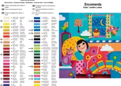 New Kit Pintar con Arenas de Colores Encomenda 38x38cm Arenas