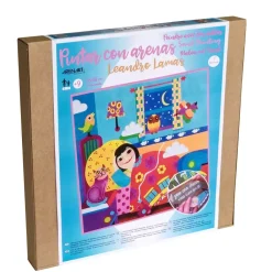 New Kit Pintar con Arenas de Colores Encomenda 38x38cm Arenas