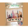 Hot Kit Pintar con Arenas de Colores Nueva York Skyline 38x46cm Arenas