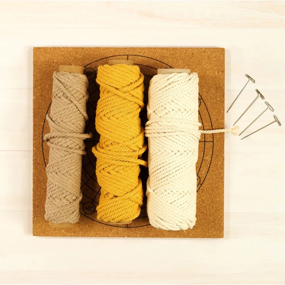 Online Kit posavasos macramé Labores Y Macramé
