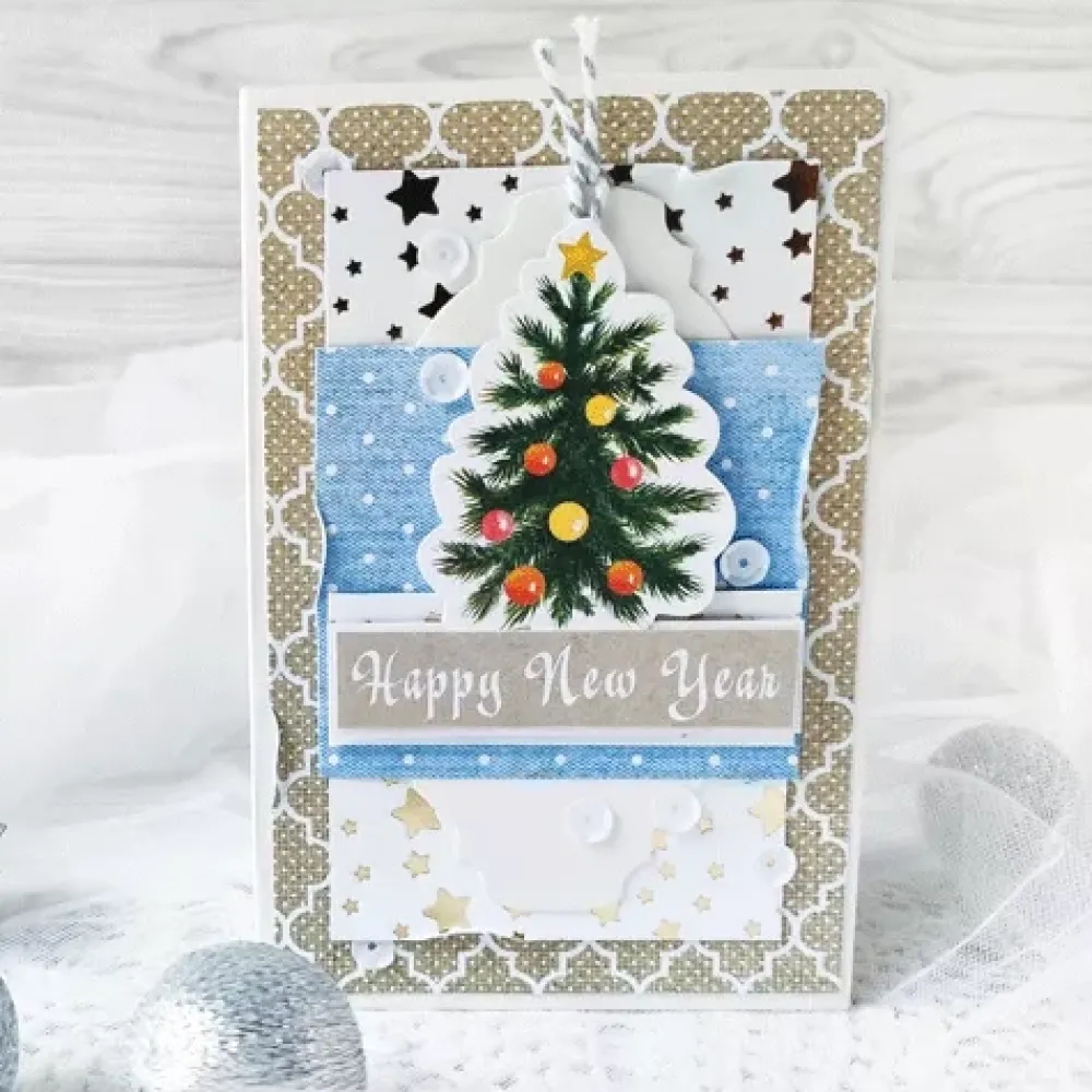 Outlet Kit Tarjetas Navideñas Christmas Greetings Navidad