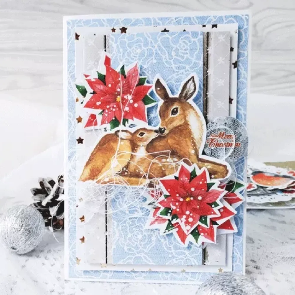 Outlet Kit Tarjetas Navideñas Christmas Greetings Navidad
