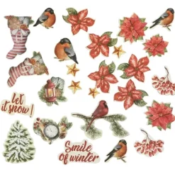 Best Kit Tarjetas Navideñas Our Warm Christmas Navidad