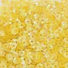 Online Lentejuelas Flores Amarillo 5mm Bisutería