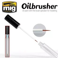 Óleo con pincel aplicador OilBrusher 10ml Pinturas Para Maquetas Y Modelismo