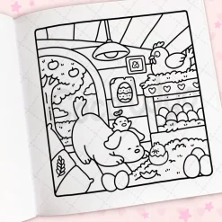 Discount Libro para colorear Cozy Cuties Infantil