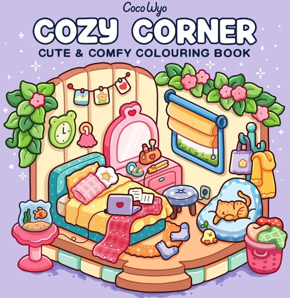 Clearance Libro para colorear Cozy Corner Infantil