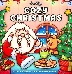 Sale Libro para colorear Cozy Christmas Infantil