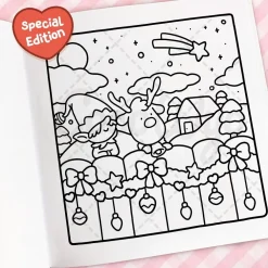 Sale Libro para colorear Cozy Christmas Infantil