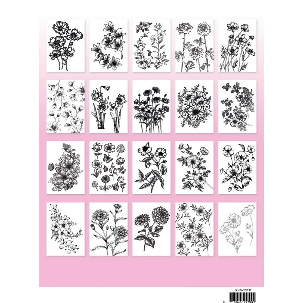 Best Libro para colorear Flowers Essentials Collection A5 Colorear