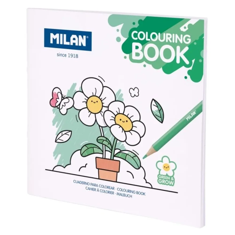 Clearance Libro para colorear Green and grow Colorear