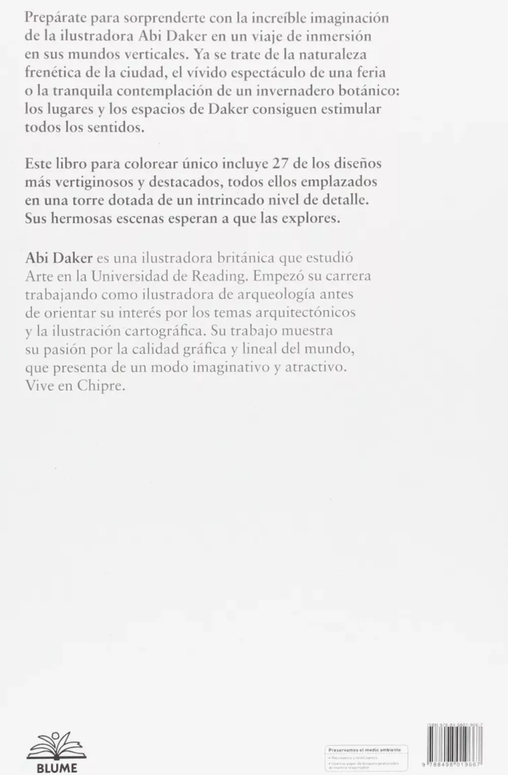 New Libro para Colorear Mundos Verticales Colorear