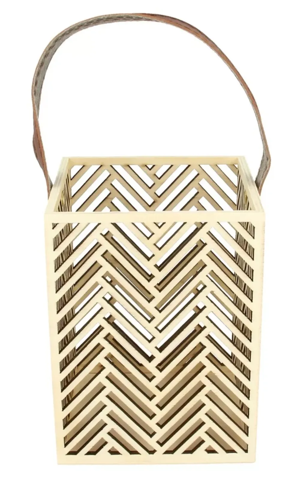 Best Linterna de madera calada con chevon Maderas