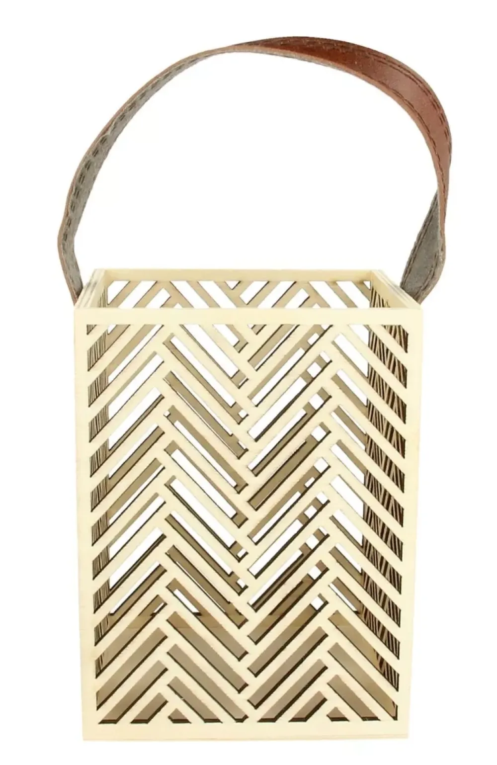 Best Linterna de madera calada con chevon Maderas