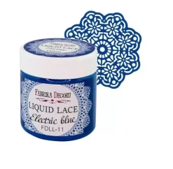 Online Liquid Lace Azul Eléctrico 150ml Pastas Moldeables