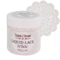 Hot Liquid Lace Blanco 150ml Pastas Moldeables