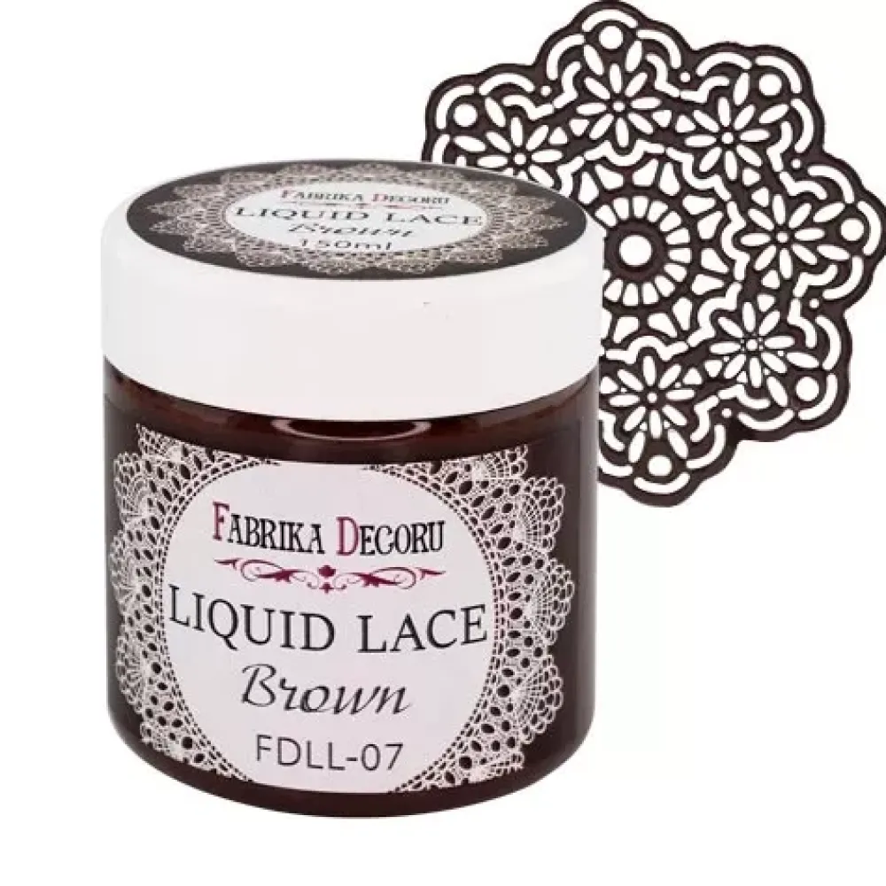 Online Liquid Lace Marrón 150ml Pastas Moldeables