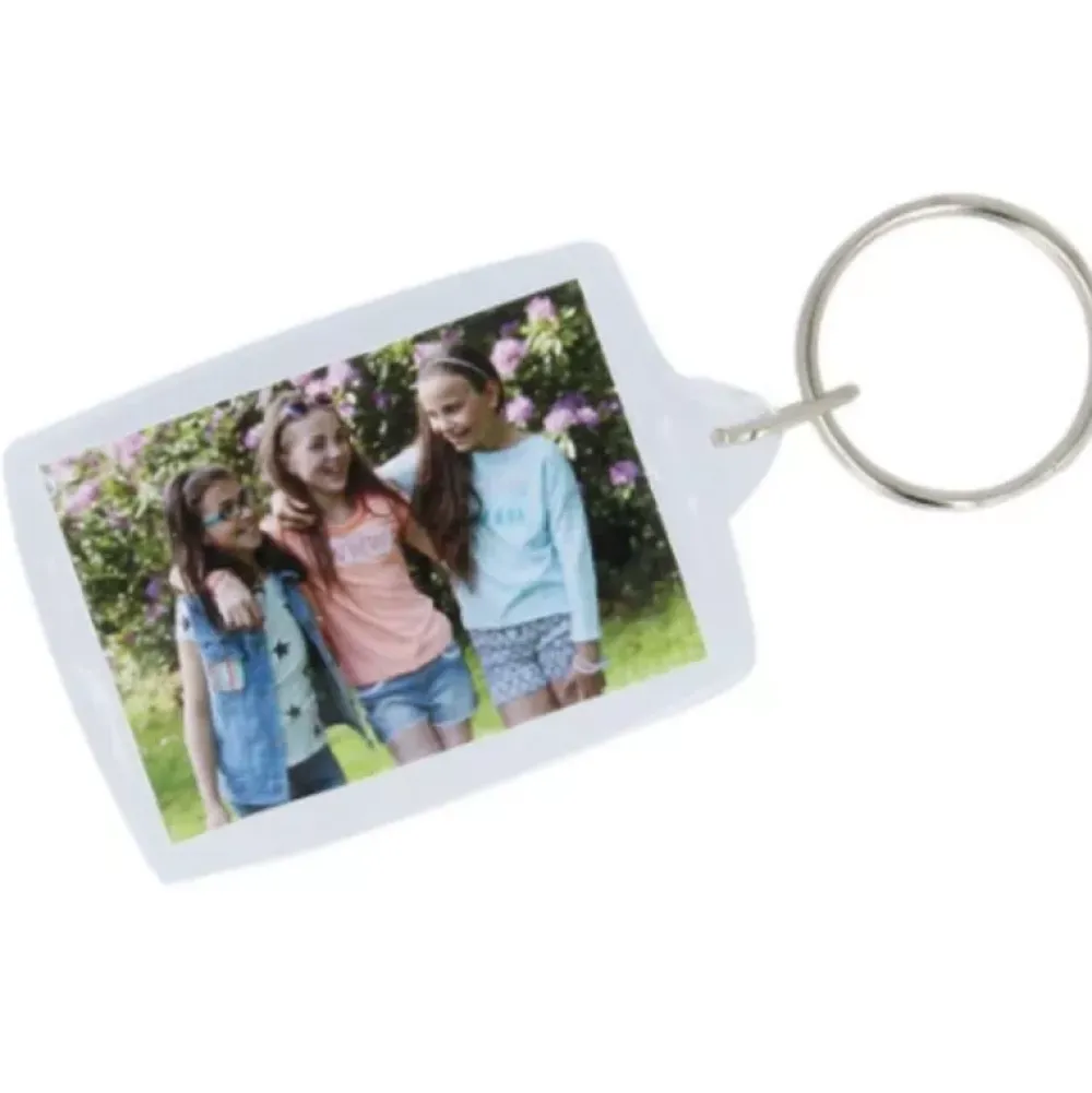 Sale Llaveros para fotos rectangulares Bisutería