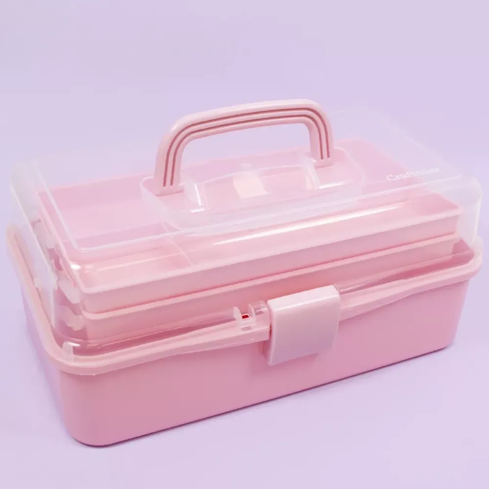 New Maletín de Almacenamiento Rosa Organización