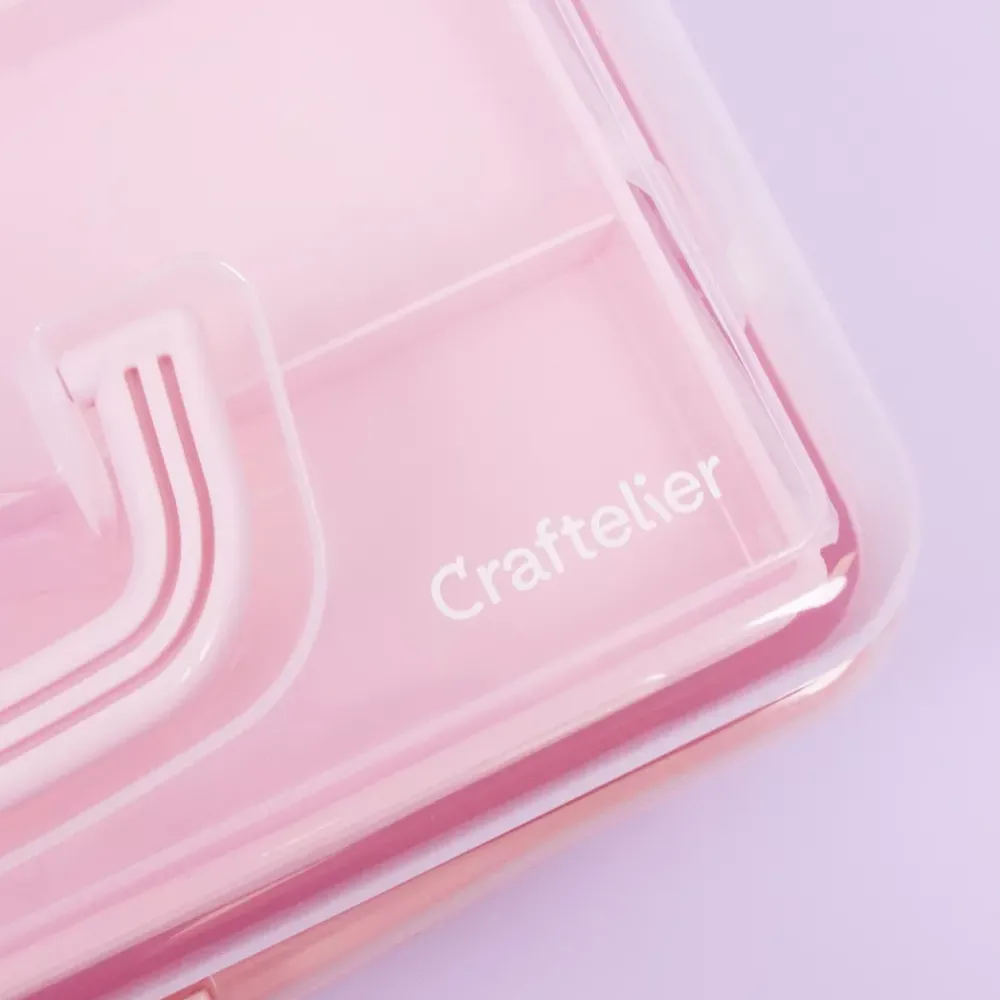 New Maletín de Almacenamiento Rosa Organización