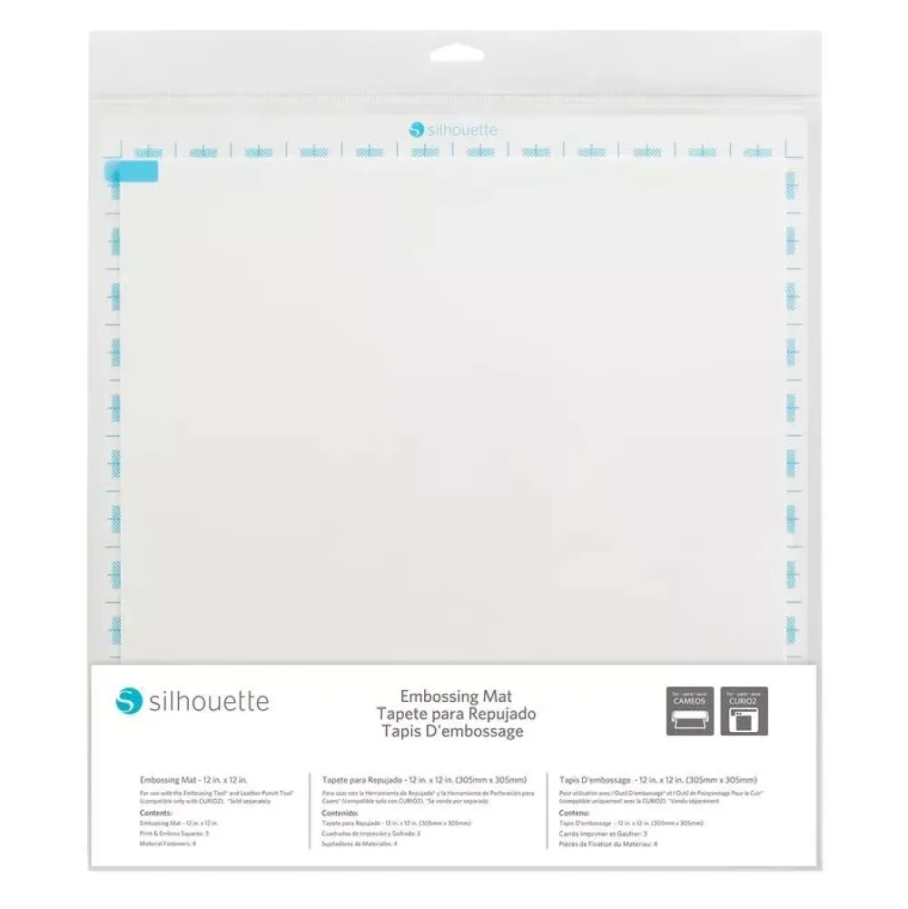 New Manta de embossing 12"x12" Curio 2 / Cameo 5 Silhouette