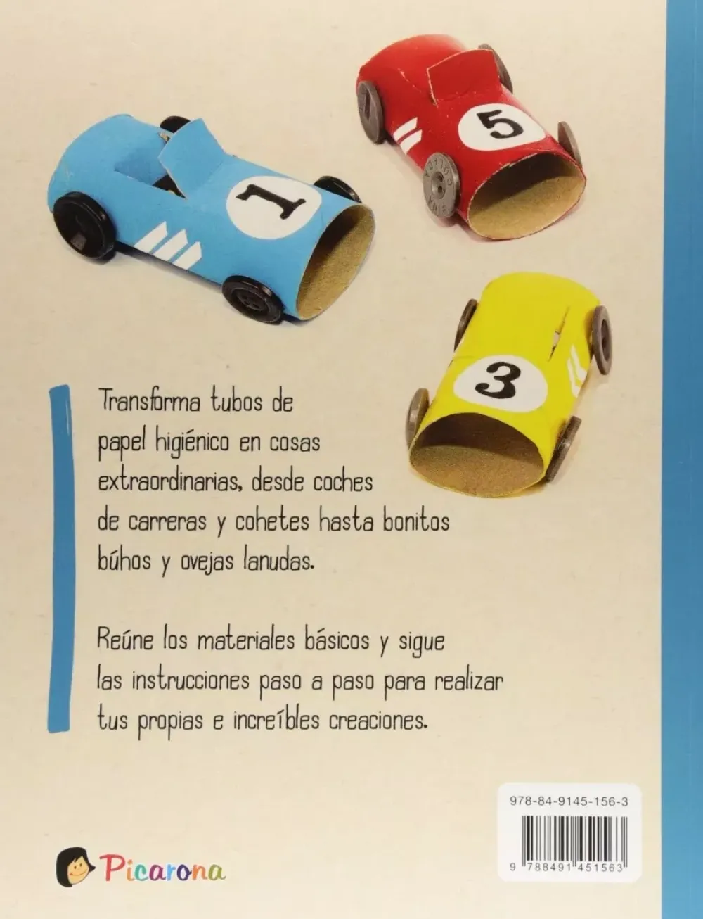 New Manualidades con tubos de papel higiénico Infantil