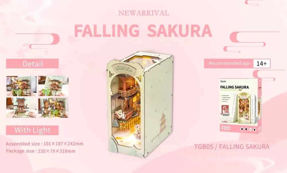 Maqueta de Falling Sakura Maquetas Y Modelismo