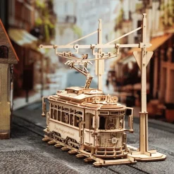 Clearance Maqueta de Madera Tranvía Clásico Maquetas Y Modelismo