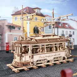 Clearance Maqueta de Madera Tranvía Clásico Maquetas Y Modelismo
