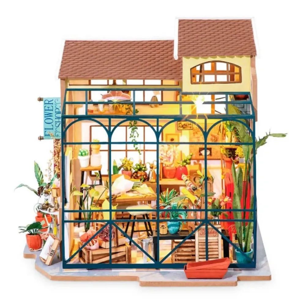 Sale Maqueta Emily's Flower Shop Happy Corner Maquetas Y Modelismo