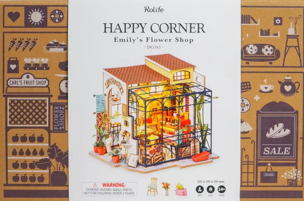 Sale Maqueta Emily's Flower Shop Happy Corner Maquetas Y Modelismo