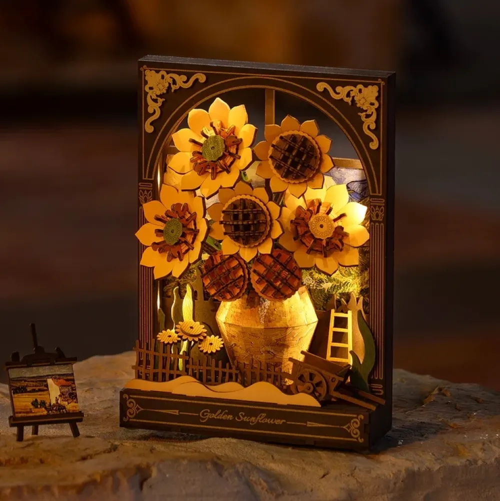 New Maqueta Girasoles Maquetas Y Modelismo