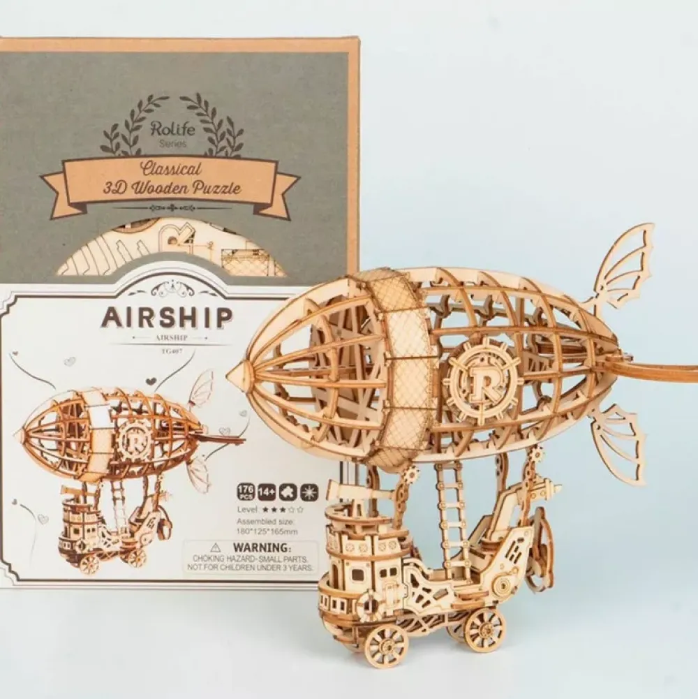 Online Maqueta globo dirigible de madera Classical 3D Maquetas Y Modelismo
